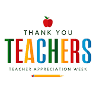 kid with backpack hands teacher flowers